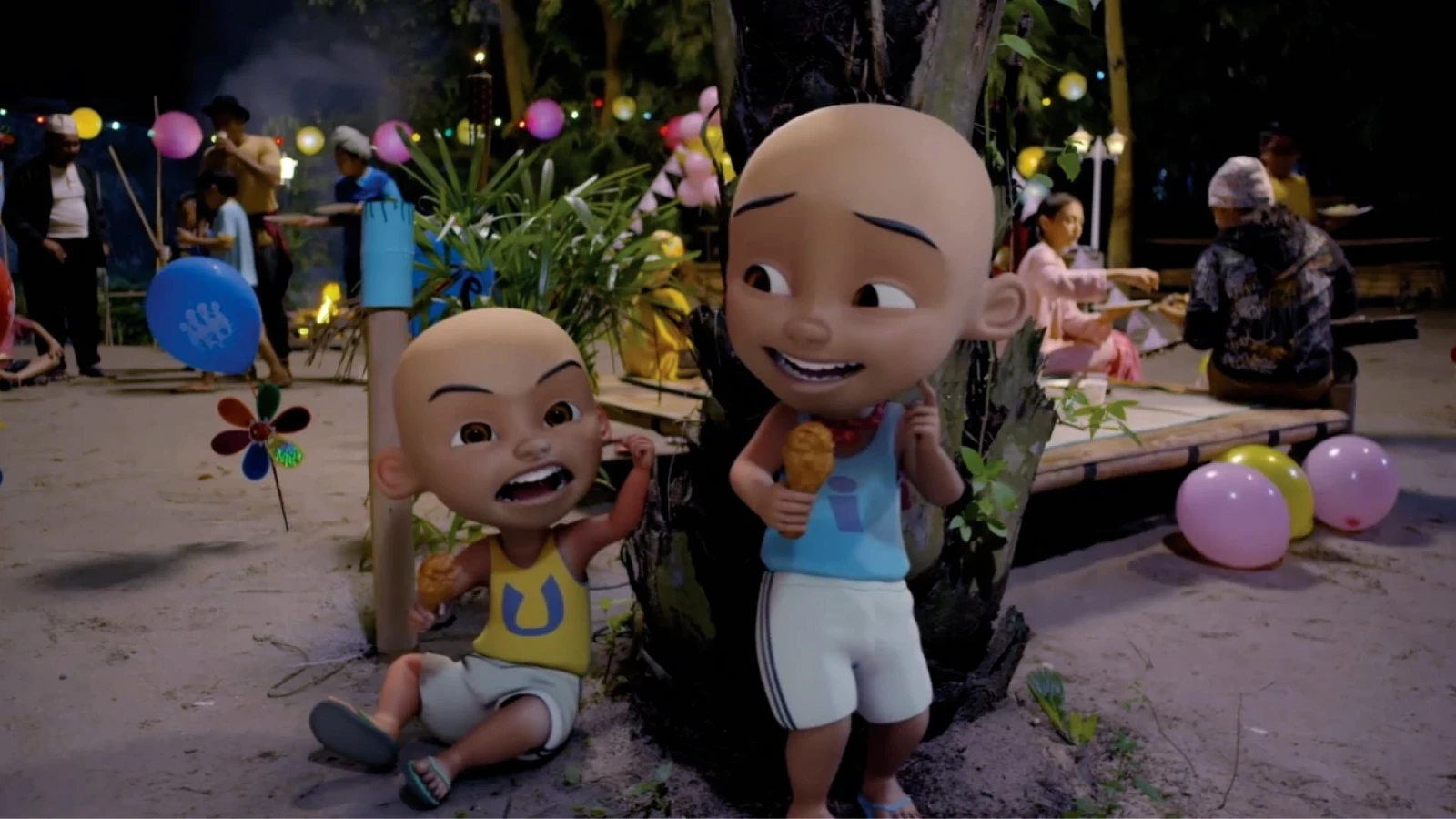 Xem phim Upin & Ipin: Jeng Jeng Jeng! - Motchill