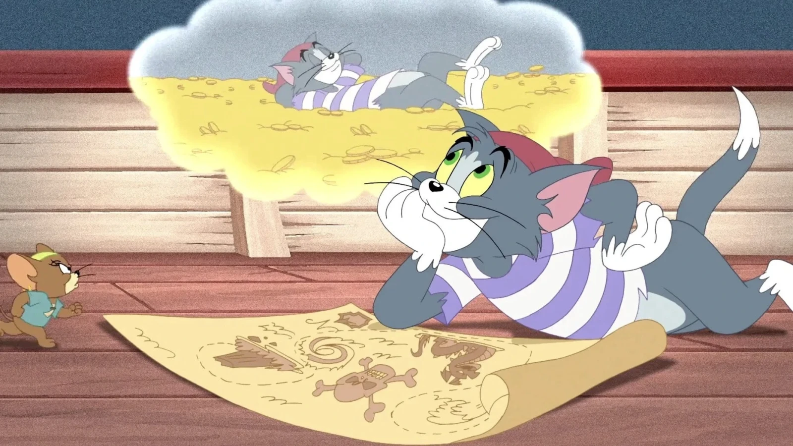 Xem phim Tom and Jerry: Shiver Me Whiskers - Motchill