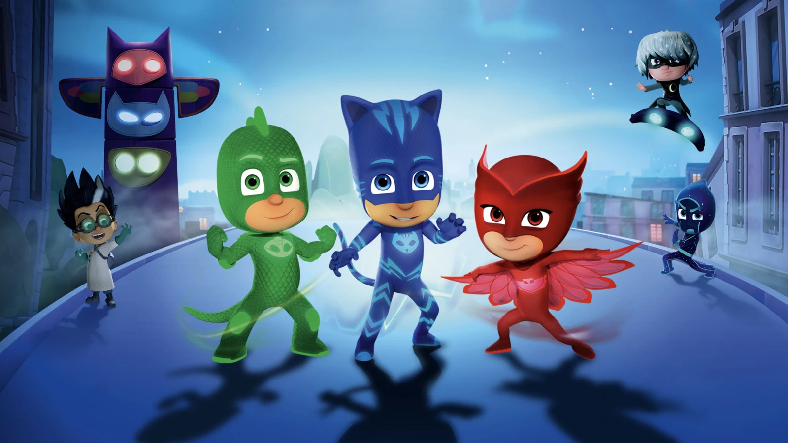 Xem phim PJ Masks Anh Hùng Mặc Đồ Ngủ (Phần 4) - Motchill