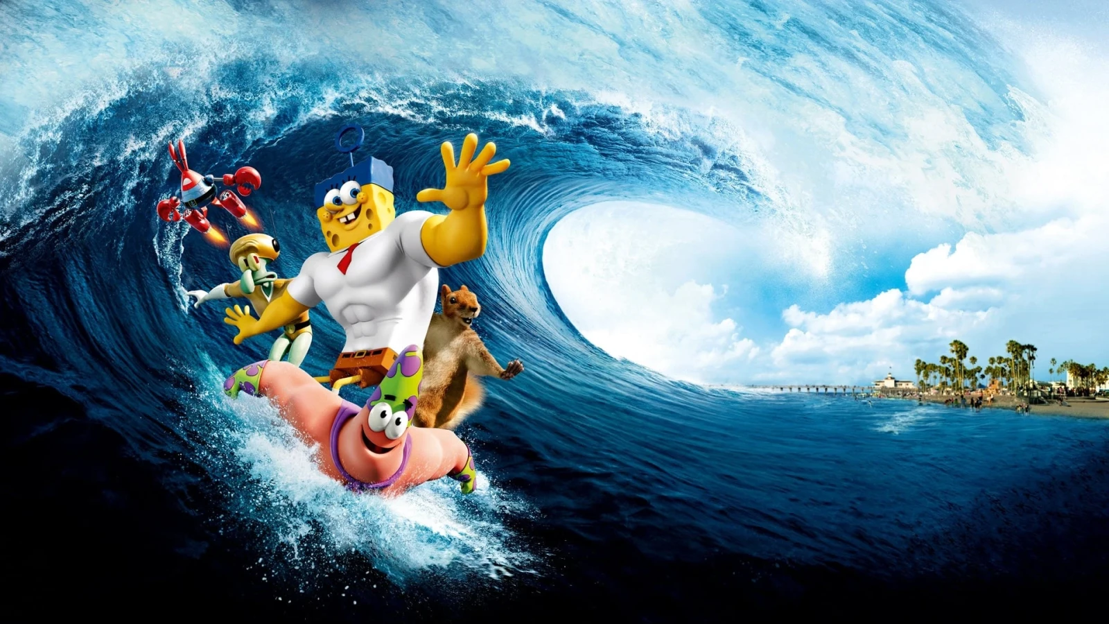 Xem phim SpongeBob: Anh Hùng Lên Cạn - Motchill