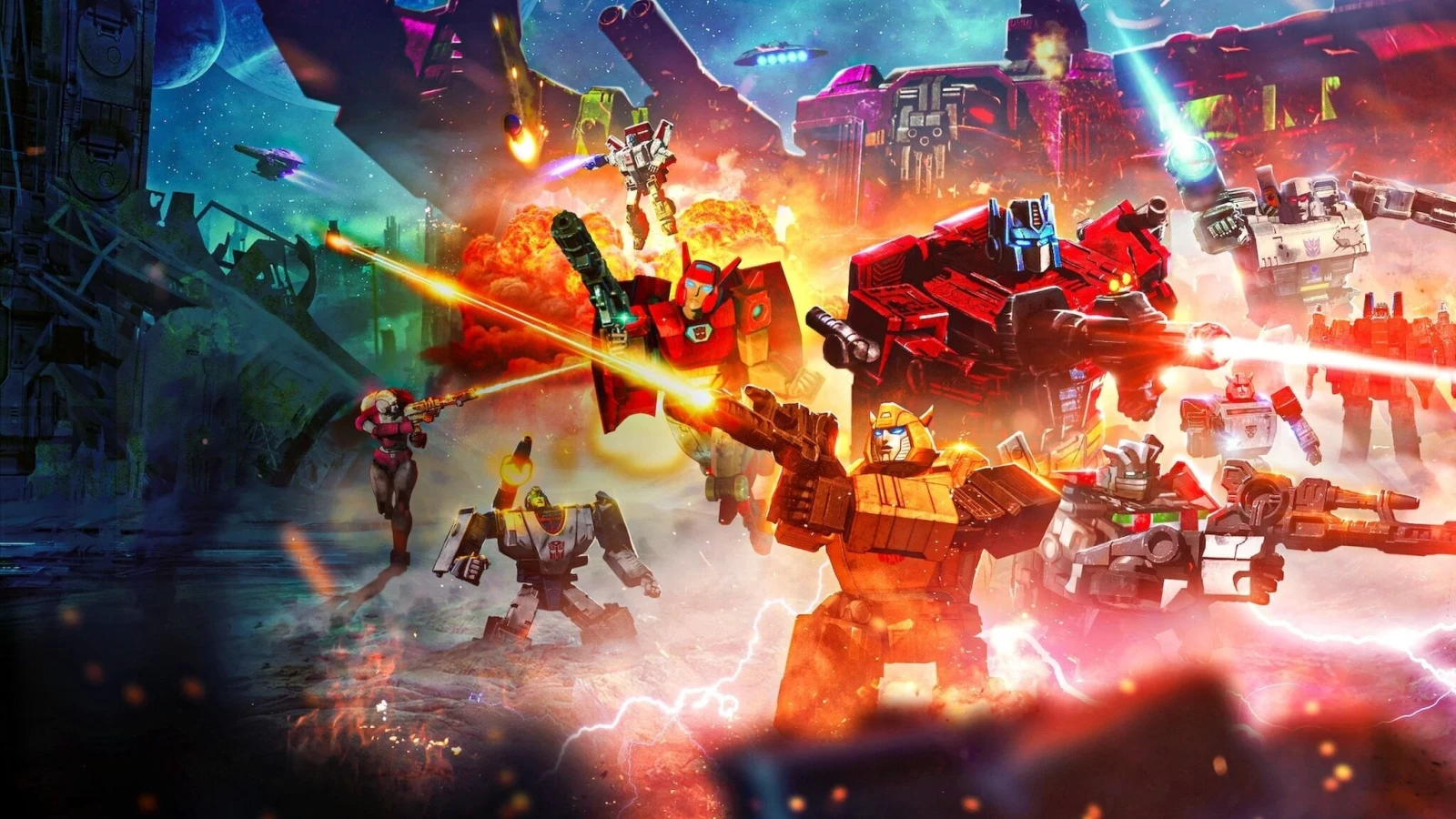 Xem phim Transformers: Chiến tranh Cybertron – Trái đất trỗi dậy - Motchill