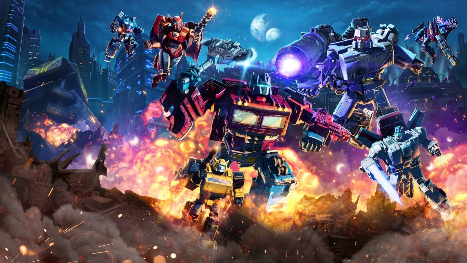 Xem phim Transformers: Chiến tranh Cybertron – Cuộc vây hãm - Motchill