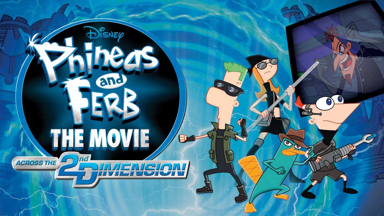 Xem phim Phineas Và Ferb: Băng Qua Chiều Không Gian Thứ 2 - Motchill